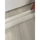 Ygt Ambalaj 3 Adet Beyaz Geçmeli Kapı Altı Süngeri Izolasyon Soğuk Hava Kesici Toz Önleyici Beyaz