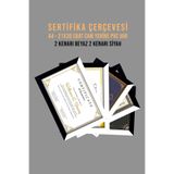 yhfoto 5 Adet A4 Çerçeve Pvcli 21x30 Sertifika Için Çerçeve Diploma Için Çerçeve Belge Için Çerçeve beyaz 21 x 30