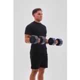 YHM Erkek Spor Tişört Compression Süper Esnek Ve Dar Body Siyah Slim Fit