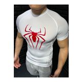 YHM Spor T-Shirt Spiderman Baskılı Compression Body
