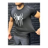YHM Sports Örümcek Compression Erkek Spor Tişört – Nefes Alır – Esnek Kumaş