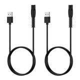 Yhnnh 5V Usb Şarj Kablosu Philips İle Uyumlu Norelco Oneblade Qp2724 Qp2834 Qp1424 Qp1324 Qp1924 Qp4631 Hibrit Elektrikli Tıraş Makinesi (2 Paket)