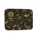 yhogxte Sun and Moon Laptop Kol Çantası Erkekler Kadınlar için Su Geçirmez Oxford Kumaş Dizüstü Bilgisayar Kol Çantası Çoğu Ipad ve Dizüstü Bilgisayar için Uygun Dizüstü Bilgisayar Cep Tablet Seyahat Taşıma