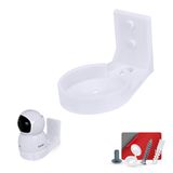 YI Dome Guard Evcil Hayvan ve Bebek İç Mekan Kamerası için Duvar Montajı, Yapıştırıcı Tutucu Braketi Kurulumu Kolay, Kör Noktaları ve Dağınıklığı, Yapışkan ve Vidalı Montaj - (Beyaz)