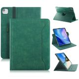 Yiernuo Kılıf Tablet iPad Air 11 inç M2, iPad Air 6/5/4. Nesil, iPad 10 10.9, Kılıf 360° Dönebilen Stand PU Deri iPad Pro 11 inç 4./3./2. Nesil, Yeşil