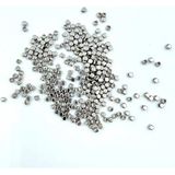 Yiğit Aksesuar 2 Mm Gümüş Metal Küp Boncuk 100 Adet
