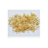 yiğit aksesuar 5 Mm Kararma Yapmaz 200 Adet Gold Küçük Metal Takı Bağlantı Halkası