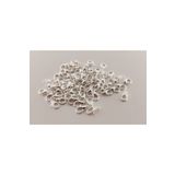 Yiğit Aksesuar 50 Adet Gümüş Renk Metal 502 Papağan Kilit-Kapama 12X6MM
