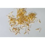 Yiğit Aksesuar Gold Renk Küpe Kancası Küpe Klipsi 100 Adet