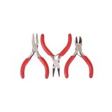 yiğit aksesuar Mini Kıvırma Takı Pensesi - Karga Burun Pense - Yan Keski - 3 Lü Set ( Hobi )