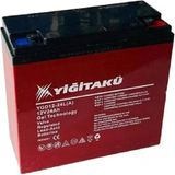 Yiğit Akü 12 V 24 Ah-Amper Jel Akü (E*b*y) (181X77X170) mm 2026 Nisan Üretim