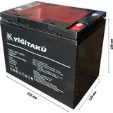Yiğit Akü Yiğit 12V 80AH Jel Elektrikli Bisiklet Aküsü 2024 Üretim