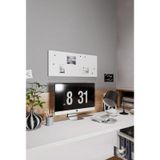 Yiğit Metal Mıknatıslı Pano Beyaz Ofis/çalışma Odası İçin Mıknatıs Hediyeli Metal Magnet Hatıra Panosu 24 x 70 CM