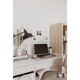 Yiğit Metal Mıknatıslı Pano Beyaz Ofis/çalışma Odası İçin Mıknatıs Hediyeli Metal Magnet Hatıra Panosu 40 x 60 CM