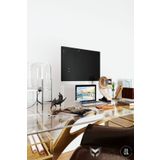 YİĞİT METAL Mıknatıslı Pano Siyah Ofis/Çalışma Odası İçin Mıknatıs Hediyeli Metal Magnet Hatıra Panosu 50x70cm