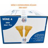 Yiğit Mine 4 Dondurma Külahı 280 Adetli