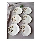 Yiğit Seramik Züccaciye Akasya 6 Adet 20 Cm Pasta&Servis Tabağı
