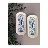 Yiğit Seramik Züccaciye Bluekitchen Model 2 Parça Orta Oval / Peynir tabağı