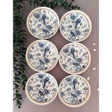 Yiğit Seramik Züccaciye Bluekitchen Model 6 Parça Kahvaltılık Kase/çerezlik - Mavi