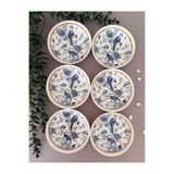Yiğit Seramik Züccaciye Bluekitchen Model 6 Parça Kahvaltılık Kase/Çerezlik