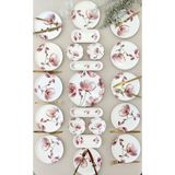 Yiğit Seramik Züccaciye Charming Rose 12 Kişilik 21 Parça Kahvaltı Takımı Kahvaltı Seti