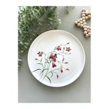 Yiğit Seramik Züccaciye Fushia Çiğdem Model 26 cm Servis&Sunum Tabağı