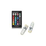Yiğit Shoping Uzaktan Kumandalı Renkli T10 LED Oto Park Ampulü Fardoktoru