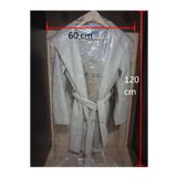 YİĞİT TİCARET Askılı Elbise,kaban,mont,ceket Naylon Poşeti - Kıyafet Koruma Kılıfı - 60x120- 15 Adet