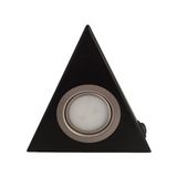 Yiğitled Yigitled Mutfak Dolap Tezgah Altı Üçgen Spot 5W LED Günışığı Siyah - 3000K - Günışığı