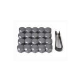 Yigopar Seat Altea Bijon Kapağı Takım (Piyano Gri) 2011-2015 Model Arası Araçlara Uyumlu 321601173A