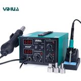 Yihua 852D+ Brushless Sıcak Hava ve Lehimleme Istasyonu 740W