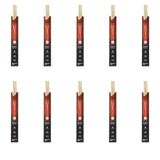 Yıkanabilir Bambu Kore Japon Çin Yemek Çubuğu Chopsticks - 23 Cm. - 10 Çiftlik 1 Paket