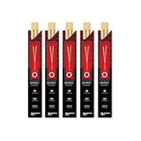 Yıkanabilir Bambu Kore Japon Çin Yemek Çubuğu Chopsticks - 23 Cm. - 5 Çiftlik 1 Paket Kahverengi