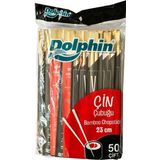 Yıkanabilir Bambu Kore Japon Çin Yemek Çubuğu Chopsticks - 23 Cm. - 50 Çiftlik 1 Paket