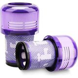 Yıkanabilir Dyson Uyumlu V12 Dik Süpürge Filtresi Detect Slim - 1 Adet