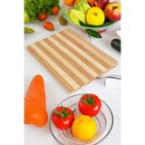 Yıkanabilir Et Meyve Sebze Ekmek Kesme Tahtası 22X32CM Bambu Kesme Tahtası Antibakteriyel Özellikli