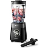 Yıkanabilir Parçalar Özelliği, Makinede Ve Darbe 3 Hız Cam Hazne, 2 Litre Plus Motor, 1200W Problend Serisi Blender, Hr3030/00 5000 Yeni