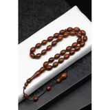 Yılan Ağacı Tesbih 7 X 11 Mm Beyzi Kesim - T-1858