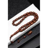 Yılan Ağacı Tesbih 7 X 11 Mm Kapsül Kesim - T-1859