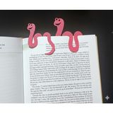 Yılan Kitap Ayracı - Pembe