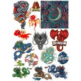 Yılansticker Set 3 18 Parça Telefon, Tablet, Defter, Laptop Sticker