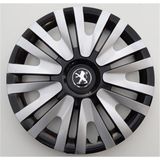 Yılap Jant 14'' Inç Peugeot Jant Kapağı 4 Adet Çelik Jant Görünümlü Renkli - Kırılmaz Esnek - 4911G9PEUGEOT