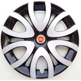 Yılap Jant 15'' Inç Fiat Jant Kapağı 4 Adet Çelik Jant Görünümlü Renkli - Kırılmaz Esnek 5730G6FIAT