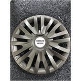 Yılap Jant Renault Kangoo 15" Inç Kırılmaz Jant Kapağı Füme 4 Adet 5911FÜMERENAULT