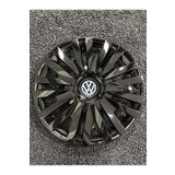 YILAPJANT Volkswagen Polo 15" Inç Kırılmaz Jant Kapağı Siyah 4 Adet