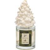 Yılbaşı 100 ml Çamağacı Seramik Taşlı Amber Wood Oda Kokusu - Ekru