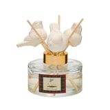 Yılbaşı 150 ml Kuş Seramik Taş Bambu Çubuklu Spice Orange Oda Kokusu