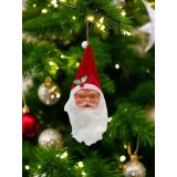 Yılbaşı Ağaç Süsü Noel Baba Asılabilir Dekoratif Süs 25 cm