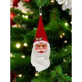 Yılbaşı Ağaç Süsü Noel Baba Asılabilir Dekoratif Süs 45 cm