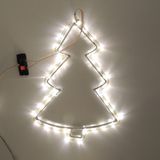 Yılbaşı Ağacı Çam Işıklı Yılbaşı Süsü 220v Gün Işığı 34 Cm